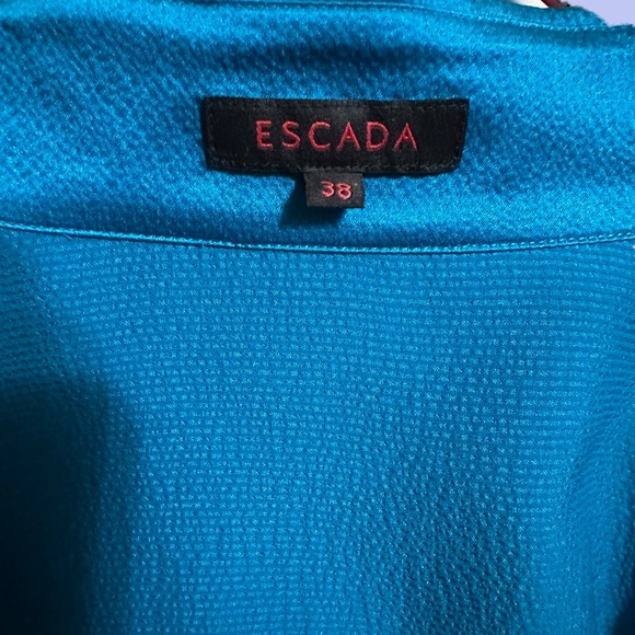 Gorgeous ESCADA 100% silk button down blouse - Picture 5 of 7